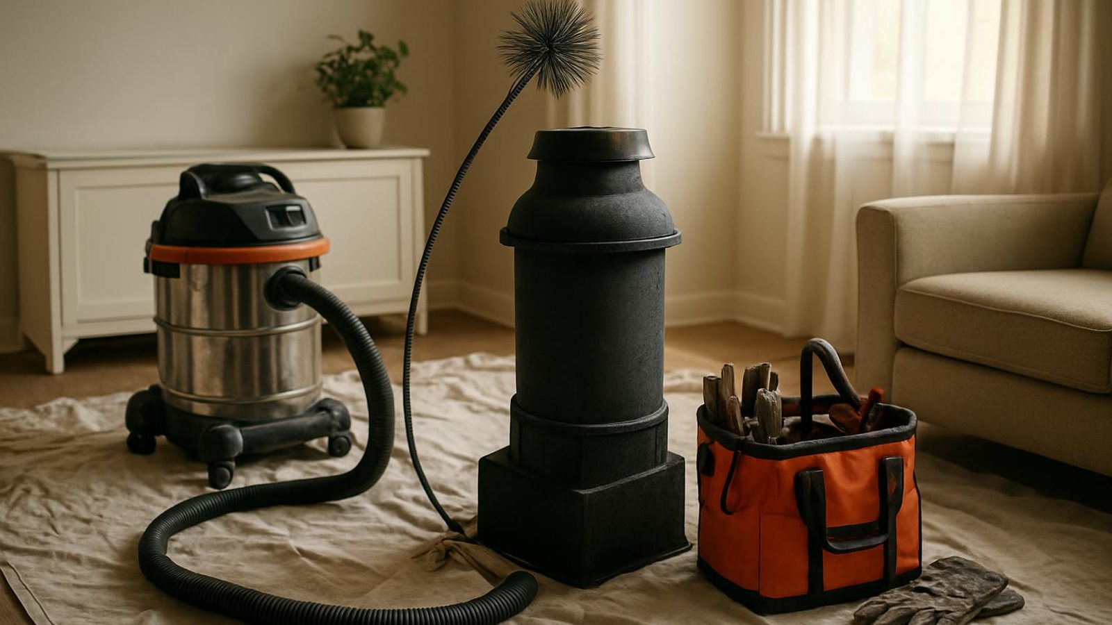 Practical chimney sweep & inspection in Pickens